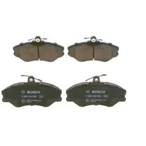Jeu de 4 plaquettes de frein BOSCH 0 986 424 368 - Réf. 0986424368 pas cher