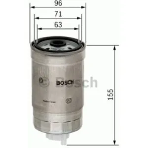 Filtre à carburant BOSCH 1 457 434 439 - Réf. 1457434439
