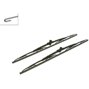 Comparateur de prix : Jeu de 2 balais d'essuie-glace BOSCH 3 397 118 320 - 650+650 mm - Réf. 3397118320