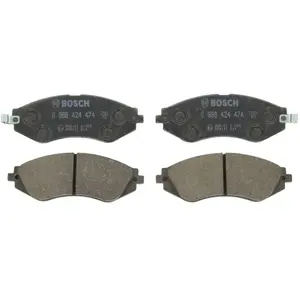 Jeu de 4 plaquettes de frein BOSCH 0 986 424 474 - Réf. 0986424474 pas cher