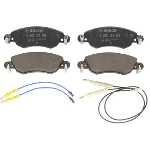 Jeu de 4 plaquettes de frein BOSCH 0 986 424 598 - Réf. 0986424598 pas cher