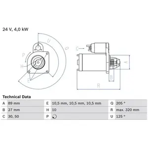 Comparateur de prix : Démarreur BOSCH 0 986 021 190