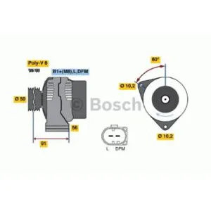 Comparateur de prix : Bosch Alternateur, 14 V, par ex. pour Mercedes-Benz, Puch