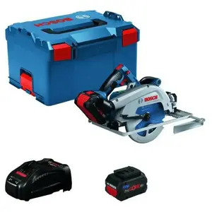 Comparateur de prix : Bosch Professional Scie Circulaire Gks 18v-68 Gc+2x5.5 Proc+gal1880 Cv+l-boxx