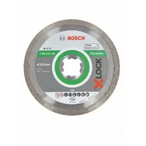 Comparateur de prix : Disque diamant X-Lock Standard Ceramic BOSCH 125 mm - 2608615138