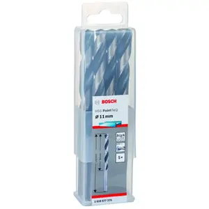 Bosch PointTeQ Mèche pour métal foret 5 pièces 11 mm longueur : 142 mm pas cher