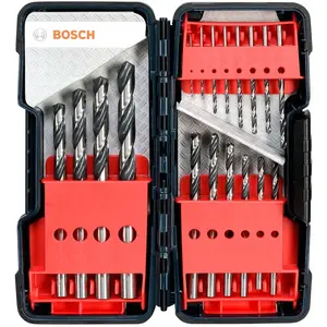 Comparateur de prix : BOSCH Coffret ToughBox 18 forets métaux HSS PointTeQ - 2608577350