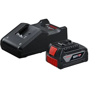 Comparateur de prix : Set batterie Bosch Professional GBA 18V 4,0Ah + Chargeur GAL 18V-40