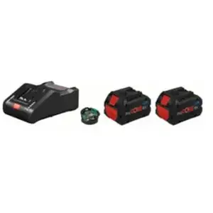 Bosch Accessoires - Set chargeur 16A, 2 batteries 18 V 8,0 Ah 1600A016GP pas cher