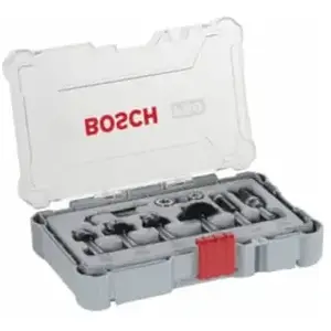 Comparateur de prix : Coffret de fraises à araser et de bordage 6 pièces - bosch - 2607017469