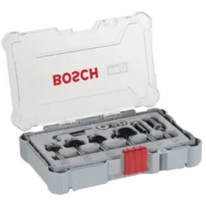 Comparateur de prix : Bosch Bosch Kit de 6 fraises à araser et de bordage à queue de 6 mm - 2607017468