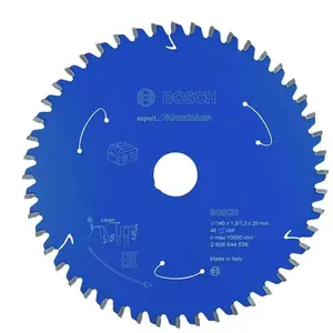 Comparateur de prix : Lame BOSCH 2608644536\tAluminium Ø 140 mm 48 dents pour Scie circulaire