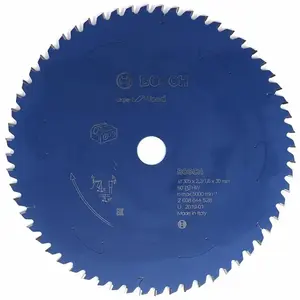 Comparateur de prix : Lame BOSCH 2608644528 Bois Ø 305 mm 60 dents pour Scie circulaire TU