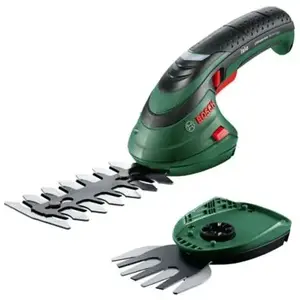 Comparateur de prix : Taille-haie / ciseau à gazon sans fil avec batterie 3,6 V - Bosch ISIO 3