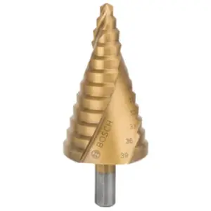Comparateur de prix : Bosch Fraise étagée HSS-TiN 6 - 39 mm, 10,0 mm,...