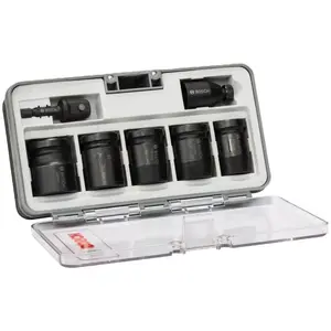Bosch Set de 5 douilles Impact Control + 2 adaptateurs BOSCH 2608551029 pas cher