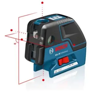 Comparateur de prix : Laser points BOSCH 0601066B01 - GCL25 Professional + Trépied BT150 TU