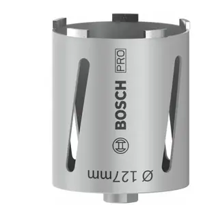 Comparateur de prix : Bosch Couronne De Forage à  Sec Diamantée G 1/2' (127 Mm, 150 Mm, 6, 7 Mm)