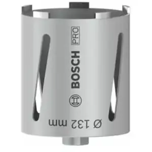 Comparateur de prix : Bosch Couronne De Forage à Sec Diamantée G 1/2' (132 Mm, 150 Mm, 6, 7 Mm)