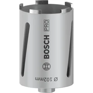 Comparateur de prix : Bosch Accessories - 2608587327 Couronne de forage à sec diamantée G 1/...