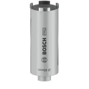 Comparateur de prix : Bosch Couronne De Forage à Sec Diamantée G 1/2' (60 Mm, 150 Mm, 4, 7 Mm)