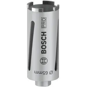 Comparateur de prix : Bosch Couronne De Forage à  Sec Diamantée G 1/2' (65 Mm, 150 Mm, 4, 7 Mm)