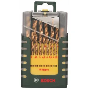 Comparateur de prix : Set de 19 forets à métaux Bosch HSS-TIN 2607017152 1 à 10 mm