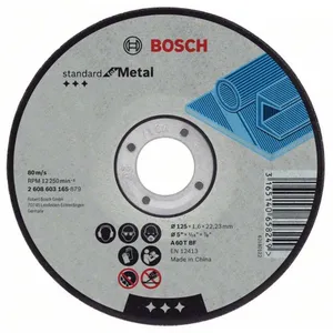 Comparateur de prix : Bosch Bosch Disque de coupe droite standard pour métal A 30 S BF.