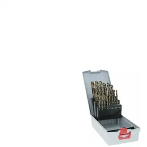 Comparateur de prix : Bosch Set de 25 Forets à métaux HSS-Co (alliage cobalt), DIN 338 BOSCH 2608587018
