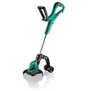 Comparateur de prix : Bosch - Coupe-bordures 450 w - 27 cm + roues - art 27 + roues