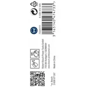Bosch Forets à métaux HSSG standard, DIN 338 1,2 x 16 x 38 mm 10pc