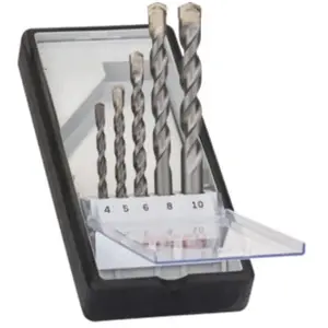 Comparateur de prix : Bosch - 2607010524 Coffret de 5 forets à béton Robust Line CYL-3, 4 - 10 mm