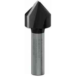 Bosch Fraises à rainurer droit en V 8 mm, D1 16 mm, L 16 mm, G 45 mm, 90° pas cher
