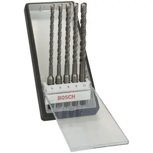 Comparateur de prix : Bosch - Coffret 5 forets béton SDS-plus S4L Robust Line - 2607019928
