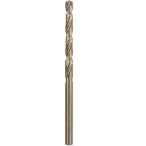 Comparateur de prix : Bosch Forets à  Métaux Rectifiés Hss-Co Standard, Din 338 (4 X 43 X 75 Mm) 5 Unités