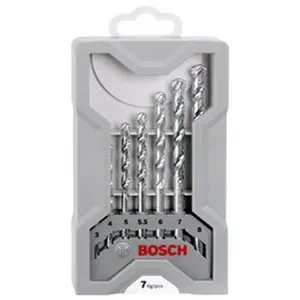 Comparateur de prix : Jeu de 7 forets béton pour perceuse à percussion à queue droite Bosch