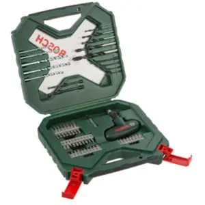 Comparateur de prix : Coffret de perçage et vissage BOSCH X-Line 54 pièces