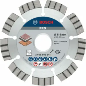 Bosch Disque à tronçonner diamanté Best for Sto...