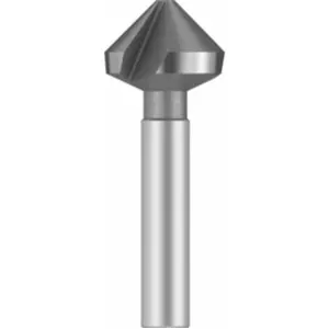 Fraise conique à lamer HSS à queue cylindrique 3 taillants à 90° Ø25,0mm longueur 67mm BOSCH 2608597510 pas cher