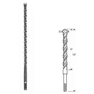 Comparateur de prix : Bosch - Forets béton SDS-Plus-5 (S4L) - 3.50 mm - x 1 - 110 mm - 50 mm