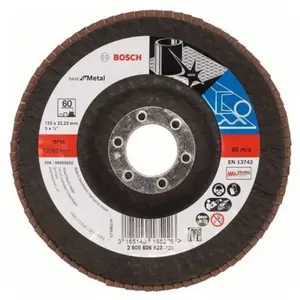 Comparateur de prix : Bosch - 2608606923 plateau à lamelles à surface bombée 125 mm, grain 60