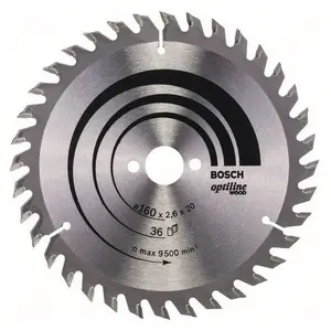 Comparateur de prix : Bosch 1 Optiline Wood Pour Scies Circulaires Portatives