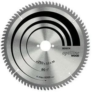 Bosch Lame de scie circulaire Optiline Wood 216 x 30 x 2,8 mm, 60 1pc