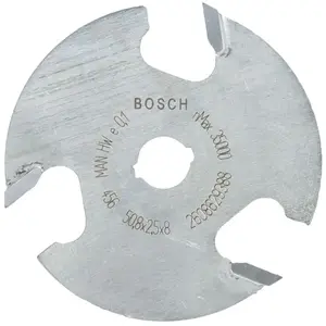 Comparateur de prix : Bosch 1 Fraises Circulaire Ã Rainurer, Ã Trois Taillants, Carbure