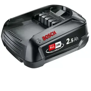 Comparateur de prix : Accessoires pour outils sans-fil 18 V Bosch Batterie PBA 18V 2.5Ah W-B