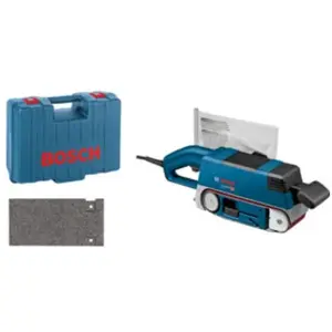 Comparateur de prix : Ponceuse à bande 750W gbs 75 ae Bosch avec accessoires - 0601274707
