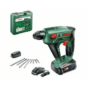 Comparateur de prix : Perforateur sans fil Bosch Uneo Maxx 1 batterie 18 Li 2,5 Ah 060395230F