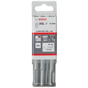 Foret SDS-Plus 7X 8x200x265mm Pack a 10 unités Bosch pas cher