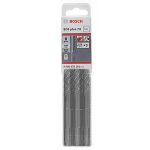Comparateur de prix : Bosch - 10x forets marteau SDS-plus-7X 8 x 100 x 165 mm - 2608576181
