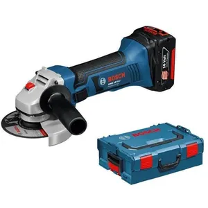 Bosch GWS 18-125 V-LI Meuleuse d'angle à batteries 18V Li-Ion set (2x batterie 5,0Ah) dans L-Boxx - 125mm pas cher